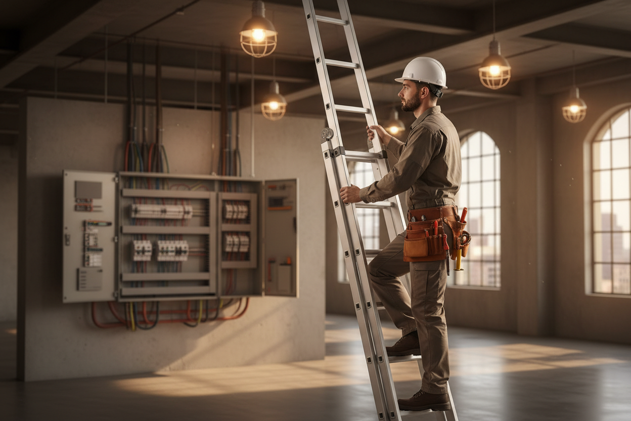 Telescopic Ladder for Electricians: Which Model to Choose?