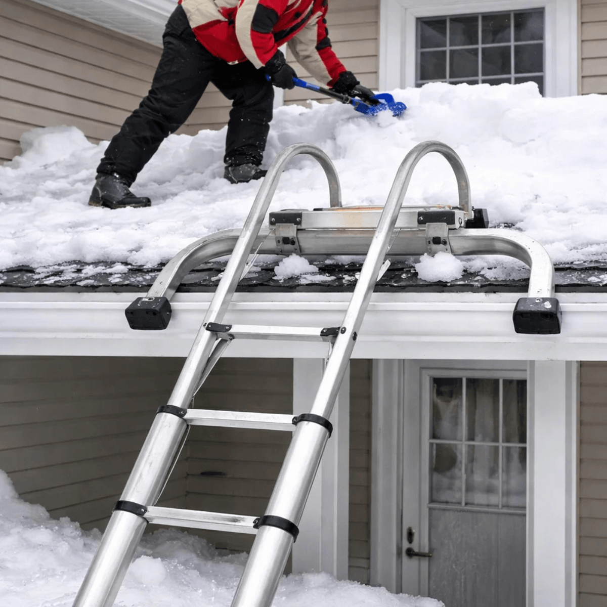 Ladder Stabiliser Bar Adjustable snow