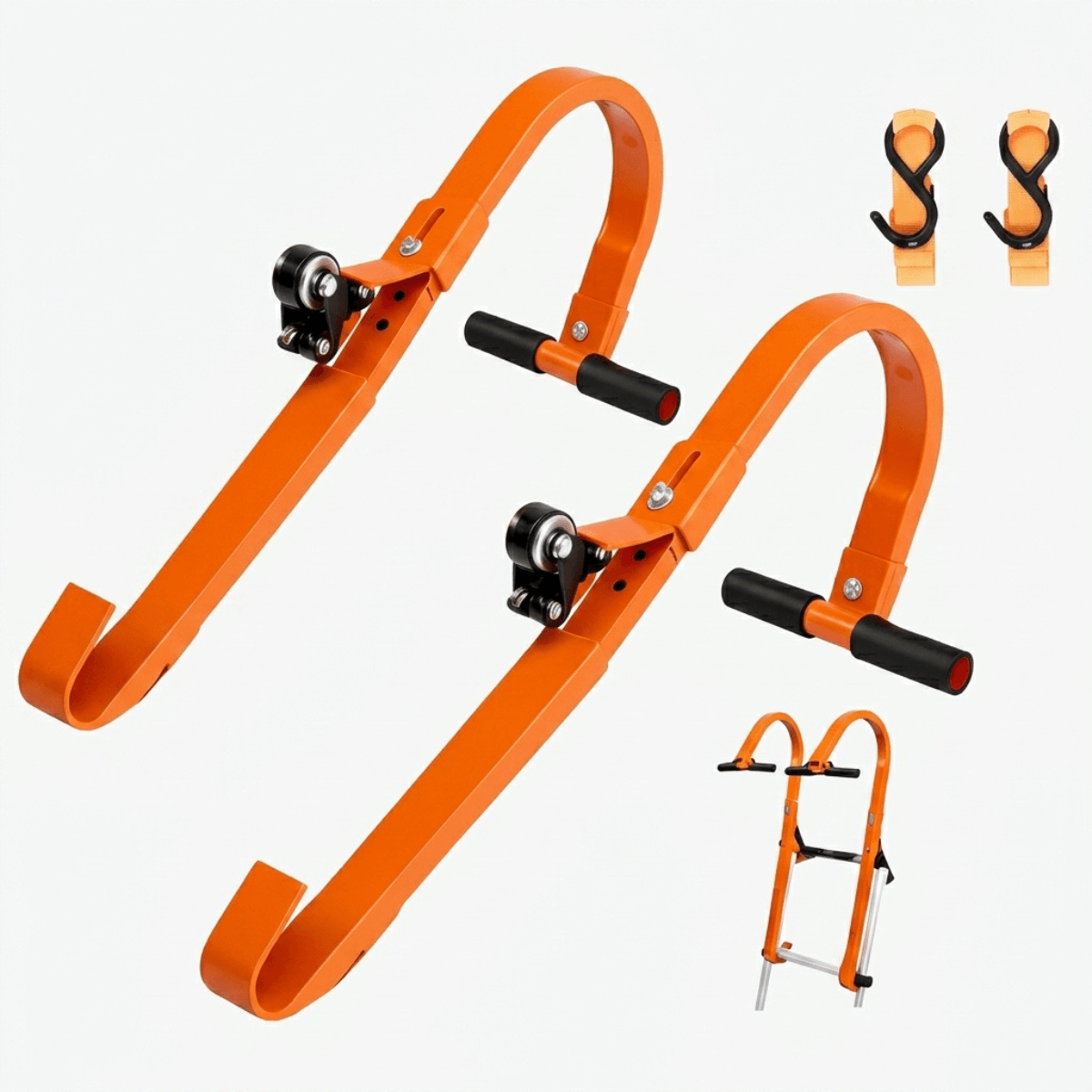 Roof Hook Set with Wheels