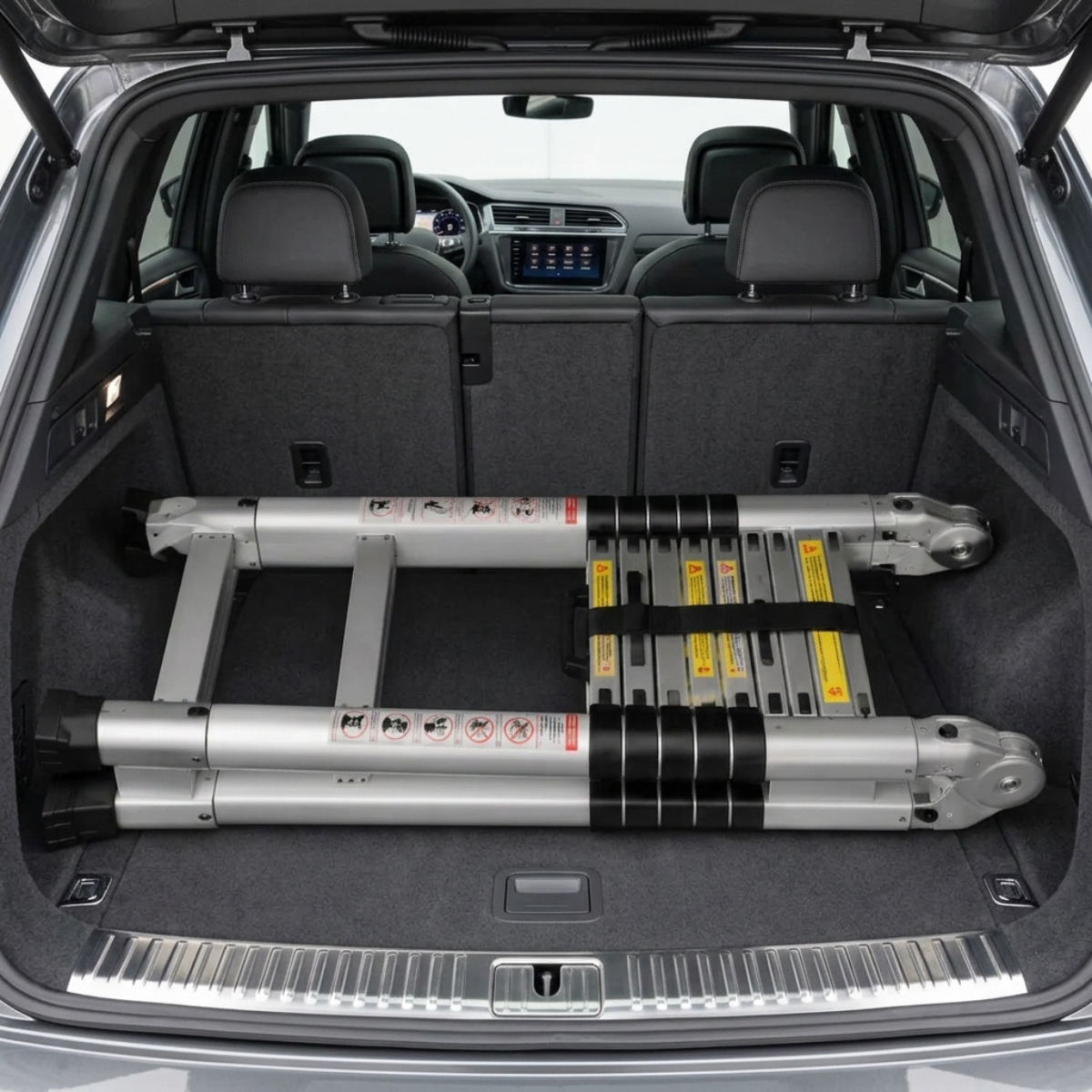 Telescopic Ladder 3.8m 3-in-1 AscendPro 380 Multi car