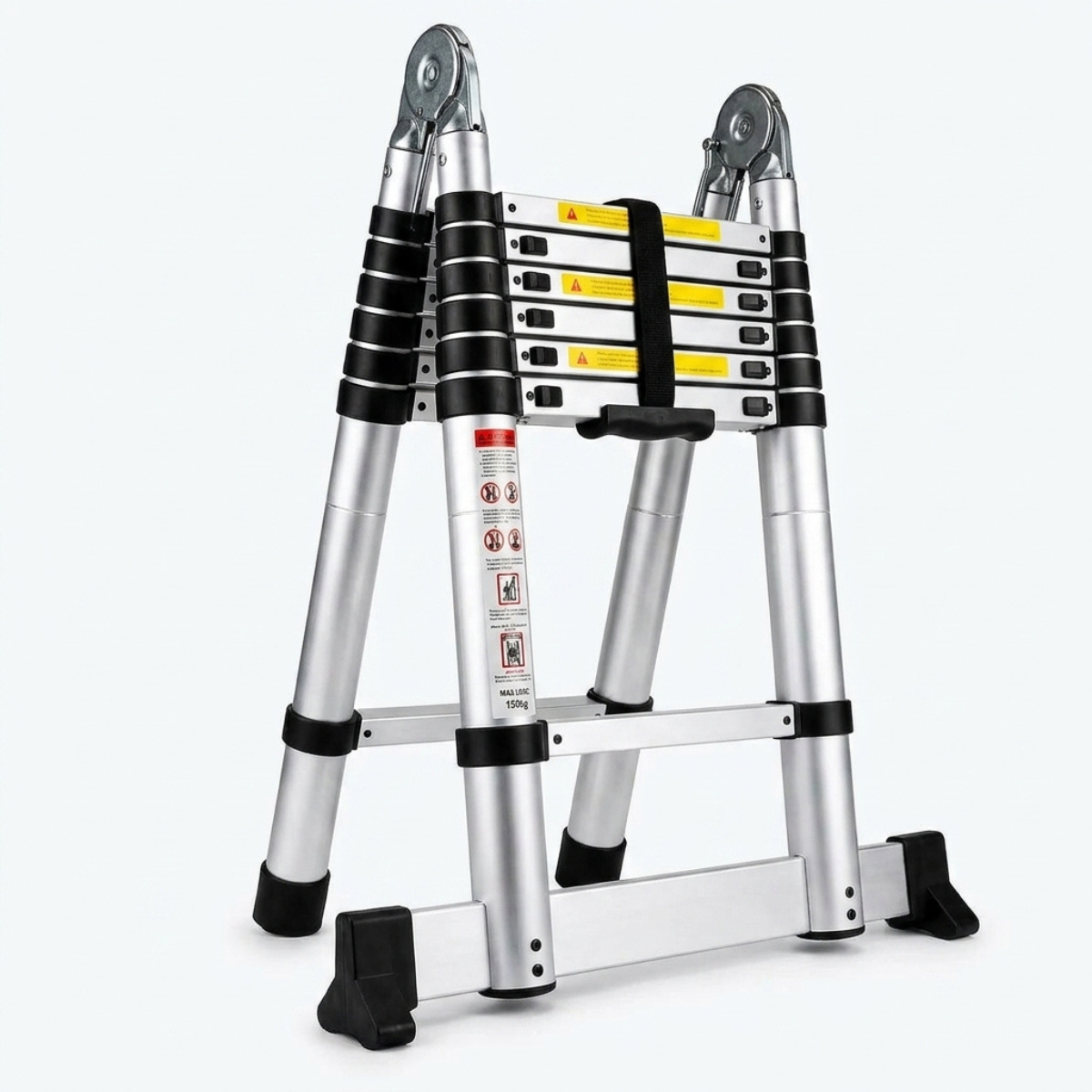 Telescopic Ladder 5m 4-in-1 AscendPro Sentinel Pro