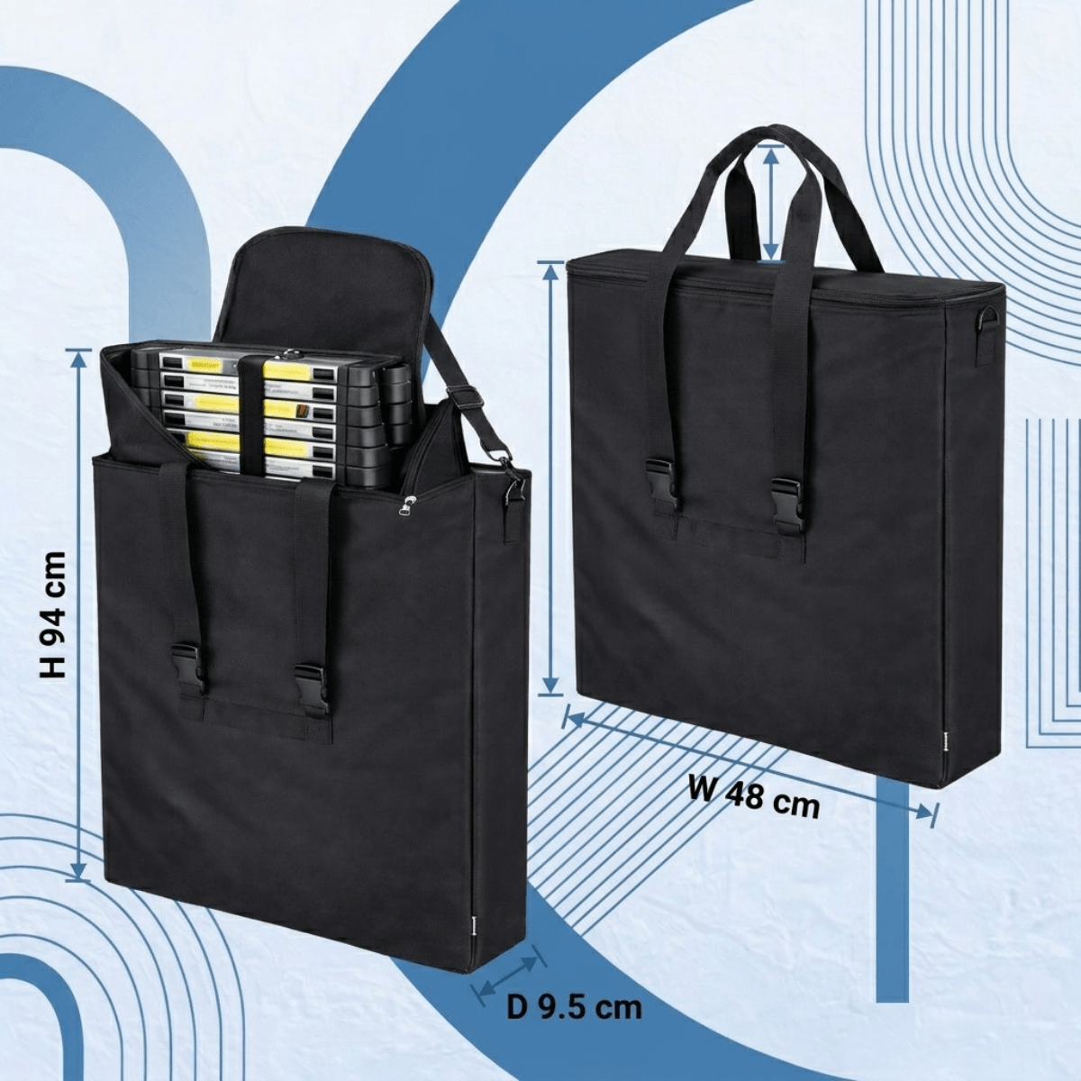 Ladder Carry Bag Protective Cover with Shoulder Strap size