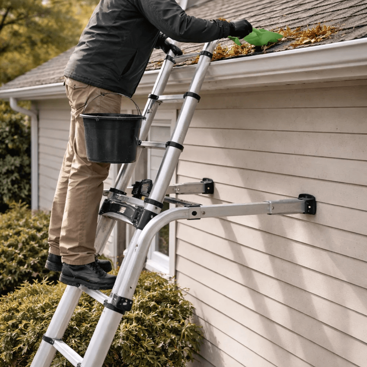 Ladder Stabiliser Bar Adjustable roof