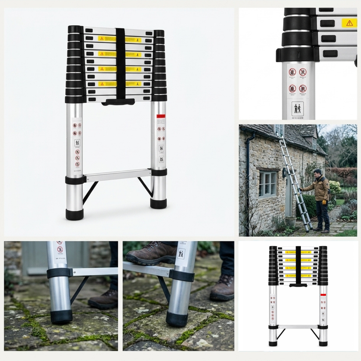 Telescopic Ladder 3.2m AscendPro 320  overview