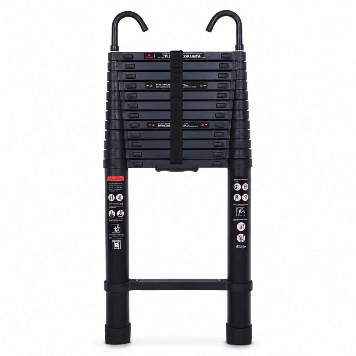 Telescopic Ladder 5m Black AscendPro Onyx 500 photo