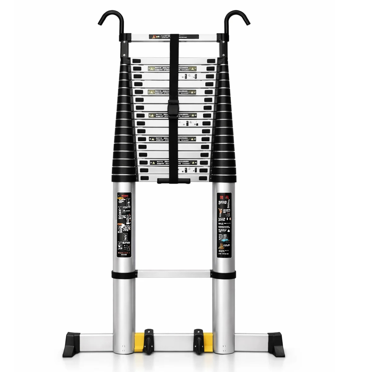 A silver and black adjustable weight bench with a safety guard, weight plates, and black handlebars, shown on a white background.